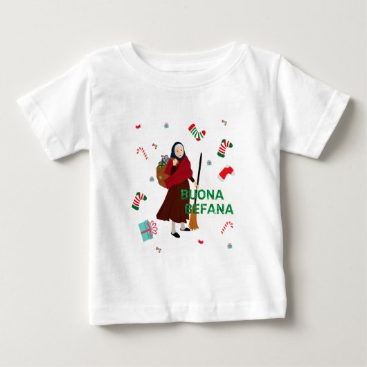 Kerstmis Witch buona Befana (Voorkant)