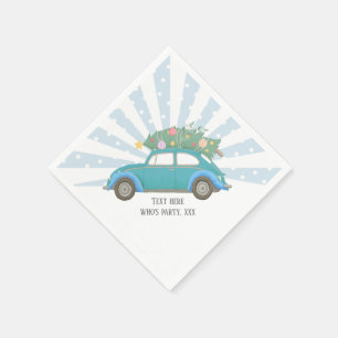 kerstmis, xmas, babyboy, kerstboom, auto servet
