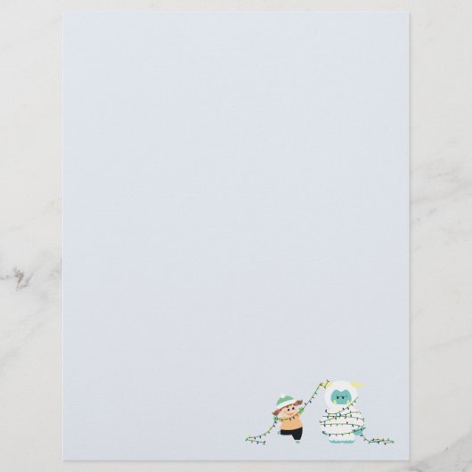 Kerstmis Yeti (Voorkant)