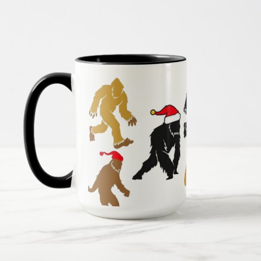 Kerstmis Yeti Mok (Links)