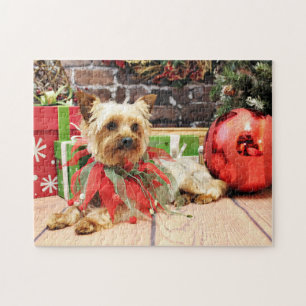Kerstmis - Yorkie - Kinsey Legpuzzel