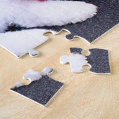 Kerstmis - Yorkie Max - Bichon Frise Mori Legpuzzel (Zijkant)