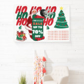 Kerstmis Zakelijke Verkoop Promotie Advertentie Spandoek (Insitu)