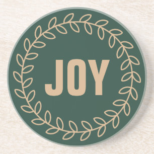 Kerstmis Zandsteen Onderzetter