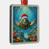 Kerstmis Zeeschildpad Ornament (Rechts)