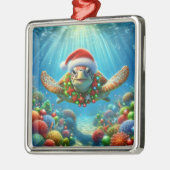 Kerstmis Zeeschildpad Ornament (Links)