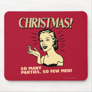 Kerstmis: Zoveel partijen, zo weinig Mannen Muismat