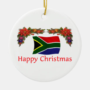 Kerstmis Zuid-Afrika Keramisch Ornament