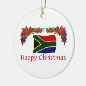 Kerstmis Zuid-Afrika Keramisch Ornament (Links)
