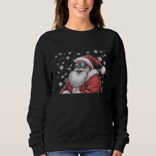 Kerstmis Zwarte Afrikaans Amerikaanse Kerstman Xma Trui