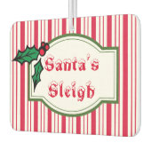 Kerstmisauto decoratie luchtverfrisser (Links)