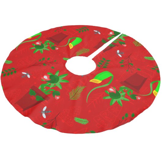 Kerstmiscreepmas Venus Flytrap Kerstboom Rok (Gekanteld)