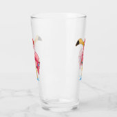 Kerstmisdecoratie Flamingo Drink glas (Links)