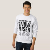 KERSTMISGrappig SNOW MISER T-SHIRTS (Voorkant volledig)