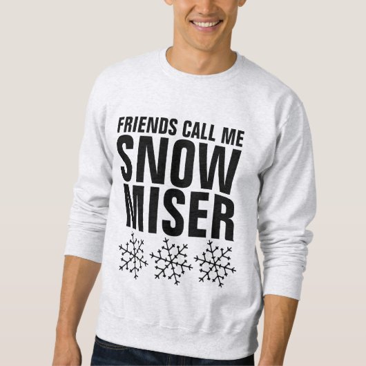 KERSTMISGrappig SNOW MISER T-SHIRTS (Voorkant)