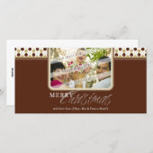 KERSTMISKAART :: minispot sneeuwvlok 2B Feestdagenkaart (Voorkant / Achterkant)