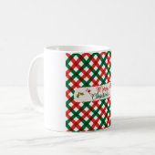 Kerstmiskaart mok (Voorkant links)