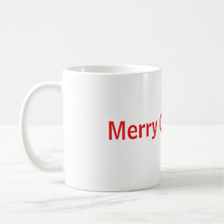 Kerstmiskaart mok