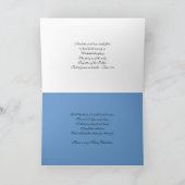 Kerstmiskerststal wenskaart feestdagen kaart (Binnen)