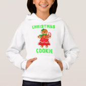KERSTMISKOEKJES Grap Ugly Sweater Meisjes Pullover (Voorkant)