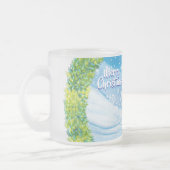 Kerstmismatte mok, PingPing Penguin & Snowman. Matglas Koffiemok (Links)