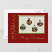 Kerstmisscène  Briefkaart (Voorkant / Achterkant)