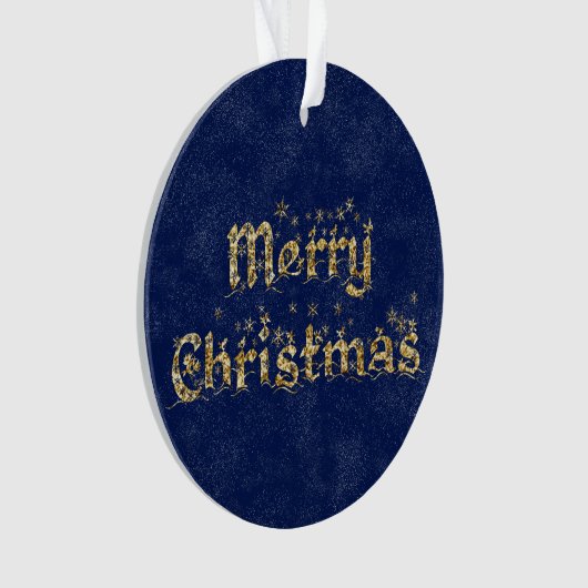 Kerstmisscène religieus ornament (voorkant)