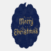 Kerstmisscène religieus ornament kaart (Rechts)