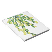 kerstmistletoe notitieblok (Schuin)