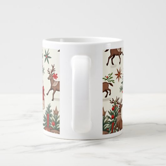 kerstmok extra grote beker (Achterkant)