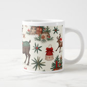 kerstmok extra grote beker (Rechts)