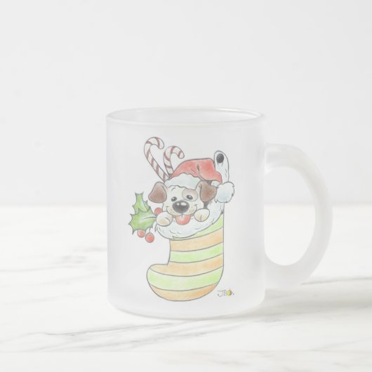 kerstMok Matglas Koffiemok (Rechts)