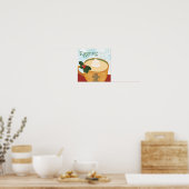 kerstMok met Eggnog Poster (Keuken)
