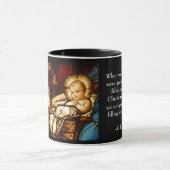 kerstMok met G.K. Chesterton quote Mok (Midden)