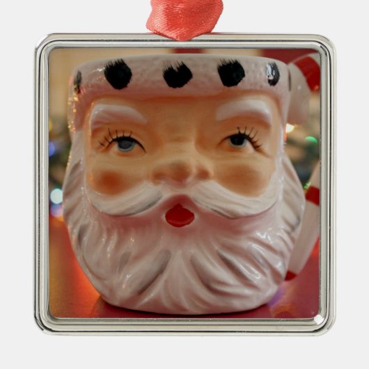  kerstMok Metalen Ornament (Voorkant)