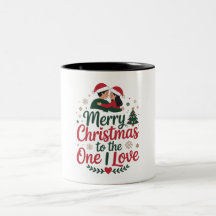 Kerstmok _ Prettig Kerstfeest voor degene die ik l