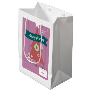 Kerstmonogram Iconen Bes Kerstmis  Medium Cadeauzakje