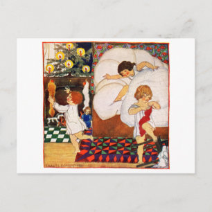 Kerstmorgen 1921 feestdagenkaart