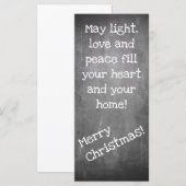 Kerstmotief in chalkboardstijl - XMAS (Voorkant / Achterkant)