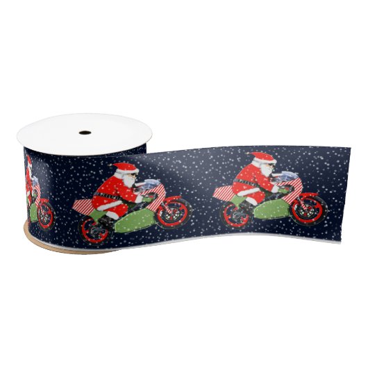Kerstmotorfiets kerstcadeau voor feestdag lint (Spoel)