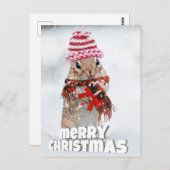 kerstmug briefkaart (Voorkant / Achterkant)