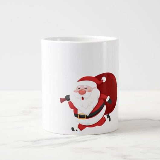 Kerstmug Extra Grote Beker (Voorkant)