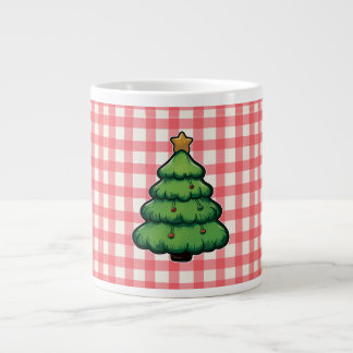 Kerstmug met een gezellige sfeer extra grote beker