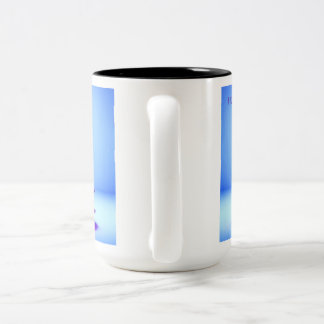 Kerstmug met Spiraalvormige Kerstboom Tweekleurige Koffiemok