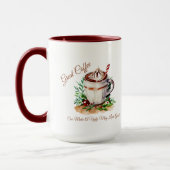 Kerstmug Mok (Links)