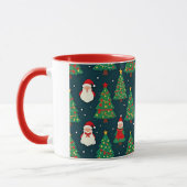 Kerstmug Patroon Mok (Links)