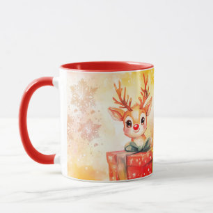 Kerstmug reekalf mok