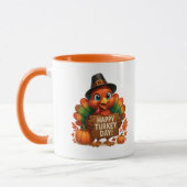 Kerstmug voor Thanksgiving Mok (Links)