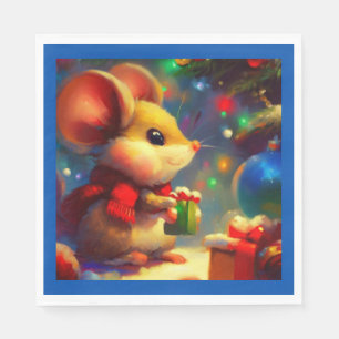 Kerstmuis 2 servet