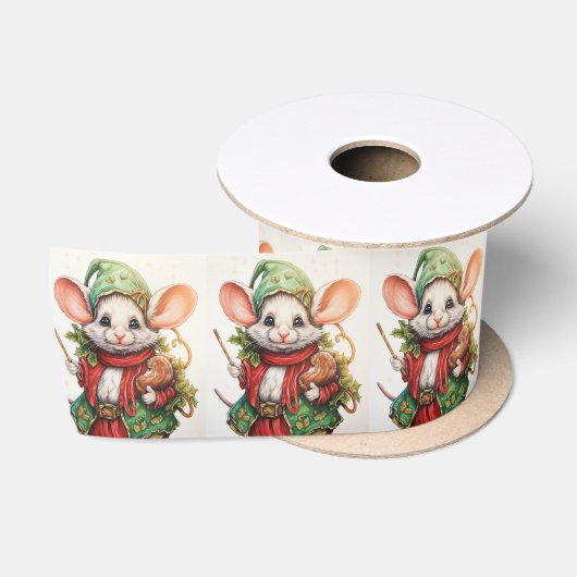 Kerstmuis 46 lint (Spoel)